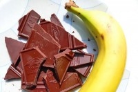 Банан и шоколад