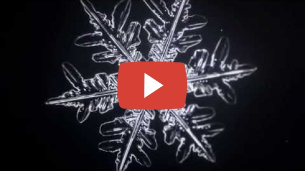 Видео: Как появляются снежинки